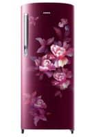 Samsung 183 L 4 Star Direct Cool Single Door Refrigerator Himalaya poppy Red (RR20C2724HN/NL)