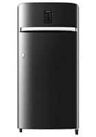Samsung 189 L 4 Star Direct Cool Single Door Refrigerator Luxe Black (RR21C2E24BX/HL)