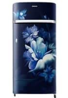 Samsung 189 L 5 Star Direct Cool Single Door Refrigerator Midnight Blossom Blue (RR21C2G25UZ/HL)