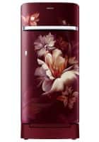 Samsung 189 L 5 Star Direct Cool Single Door Refrigerator Midnight Blossom Red (RR21C2H25RZ/HL)