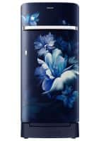 Samsung 215 L 5 Star Direct Cool Single Door Refrigerator Midnight Blossom Blue (RR23C2H35UZ/HL)
