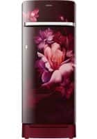 Samsung 215 L 5 Star Direct Cool Single Door Refrigerator Midnight Blossom Red (RR23C2H35RZ/HL)