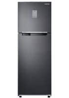 Samsung 256 L 3 Star Frost Free Double Door Refrigerator Black Matt (RT30C3733B1/HL)