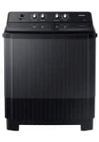 Samsung 8 kg Semi Automatic Top Load Washing Machine Dark Gray with Ebony Black Base (WT80B3560GB/TL)