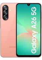Samsung Galaxy A26 5G 128 GB Storage Peach Pink (8 GB RAM)
