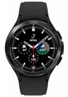 Samsung Watch 4 Clasic LTE 46 mm 1.4 inch Customisable Fluoroelastomer Case Black Strap Smart Watch (SM-R895FZKAINU)