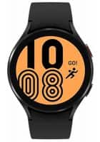 Samsung Watch 4 LTE 44 mm 1.4 inch Customisable Fluoroelastomer Case Black Strap Smart Watch (SM-R875FZKAINU)