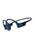 Shokz OpenRun Open Ear Bluetooth Bone Conduction Sport Headphones (Blue, 2.0 Channel)