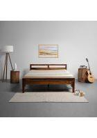 Sleepyhead Bed V Premium Sheesham Wood Queen Size Bed (Provencial Teak)