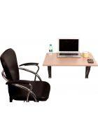 Spaceture Wall Mounted Office Table WMMM8056, Mocha Marino