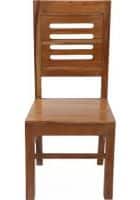 Springtek Amaze Seating Chair Solid Wood Dining Chair (Set of 2, Finish Color - Teak)