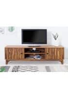 Springtek Drishya Solid Wood TV Entertainment Unit (Finish Color - Teak, Pre-assembled)