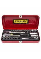 Stanley 46PC 3/8 inch Square Drive Socket Set Yellow (89-516-12)