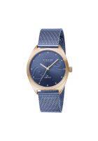 Strand By Obaku Blue Dial Analog Watch for Women (S719LXVLML)