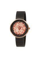 Strand By Obaku Rose Gold Dial Analog Watch for Women (S700LHVUMU-DF)