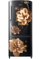 Samsung 192 L 3 Star Direct Cool Single Door Refrigerator Camellia Black (RR20R272ZCB/NL)
