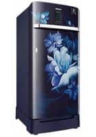 Samsung 192 L 4 Star Direct Cool Single Door Refrigerator Midnight Blossom Blue (RR21A2K2XUZ/HL)