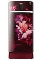 Samsung 192 L 4 Star Direct Cool Single Door Refrigerator Midnight Blossom Red (RR21A2K2XRZ/HL)