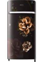 Samsung 198 L 4 Star Direct Cool Single Door Refrigerator Camellia Black (RR21T2H2XCB)