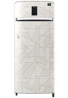 Samsung 220 L 4 Star Direct Cool Single Door Refrigerator Marble White (RR23A2J3XWX/HL)