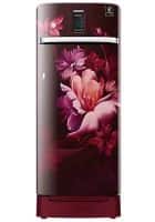 Samsung 220 L 4 Star Direct Cool Single Door Refrigerator Midnight Blossom Red (RR23A2K3XRZ/HL)