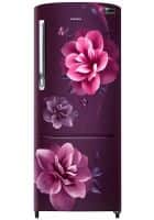 Samsung 225 L 3 Star Direct Cool Single Door Refrigerator Camellia Purple (RR26A375YCR/HL)