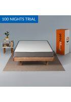 Sleepyhead Flip - Dual Sided 6 inch High Density Double Size Foam Mattress (White And Grey, 72 x 48 inch)