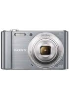 Sony 20.1 MP Cyber Shot Digital Camera Silver (DSC-W810/SC E32)