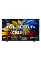 TCL 189 cm (75 inch) Google 4K Ultra HD QLED Smart TV (75C655)
