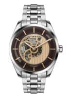 Timex E Class Automatic Gents Brown Analog Watch