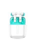 U&i Prime Buzz 3 with 40 Hours Playtime Bluetooth Headset True Wireless Earphone (White and Green)
