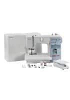 Usha Janome Stitch Magic Automatic Zig Zag Electric Sewing Machine (With Hard Cover) White