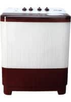 Voltas Beko 7 kg Semi Automatic Top Load Washing Machine Maroon and White (BEKO-SA-WM-WTT70DBRT-7KG)