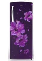 Whirlpool 200 L Direct Cool Single Door Refrigerator Purple Hibiscus (215 IMPRO PRM 3S PURPLE HIBISCUS 72125)