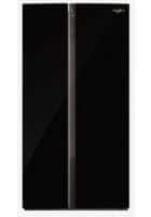 Whirlpool 603 L Double Door Refrigerator Crystal Black (WS SBS 603 CRYSTAL BLACK)