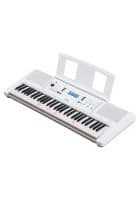 Yamaha EZ-300 61-Key with Lighted Keys Portable Keyboard (White)