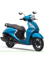 Yamaha Fascino 125 Hybrid DLX Drum (Cyan Blue)