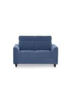 Duroflex Zivo Plus Fabric 2 Seater Sofa Set (Twilight Blue)