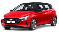 Hyundai i20 Sportz (Fiery Red with Abyss Black)