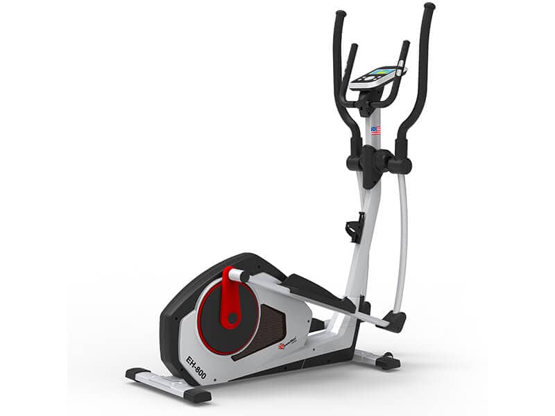 PowerMax Fitness EH 800 Elliptical for Home Cross Trainer for Home 9Kg Two Way Magnetic Flywheel 32 Level Resistance Control Moving Handle on EMI Bajaj Mall