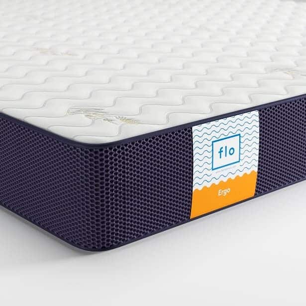 Flo Ergo King Size Gel Memory Foam Mattress 78x72x4 Inches on EMI Bajaj Mall