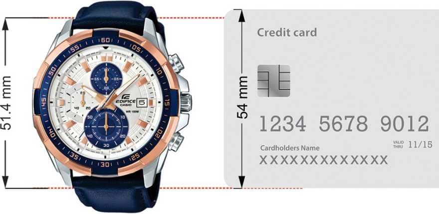 casio edifice ex306 blue
