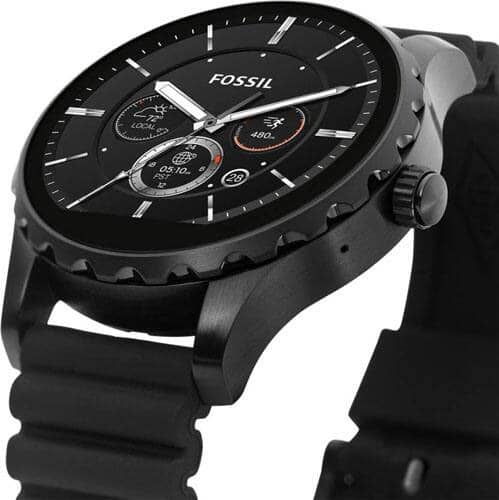 Fossil marshall black smartwatch clearance