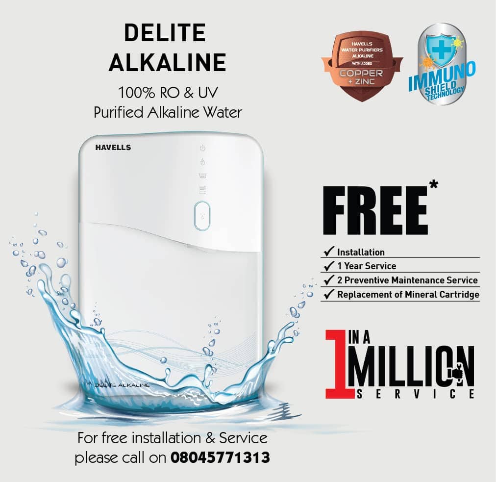 delite alkaline havells