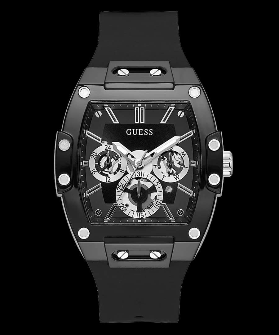 Guess Black Dial Analog Watch GW0203G3 on EMI Bajaj Mall
