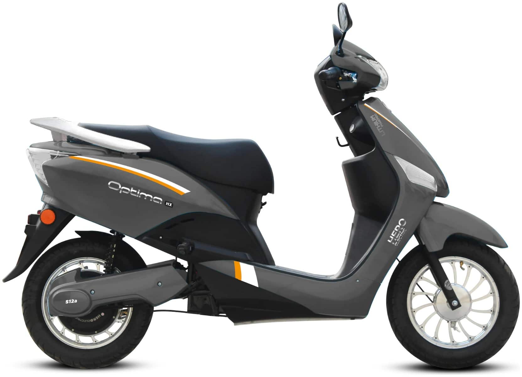 Hero Electric Optima LX Grey on EMI Bajaj Mall
