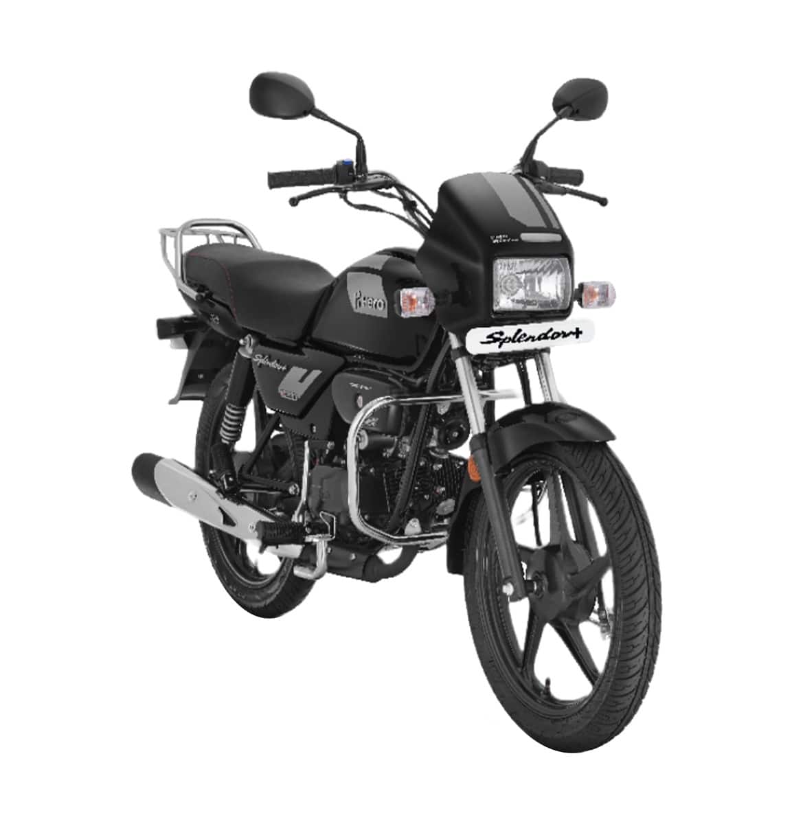 splendor plus new colour black