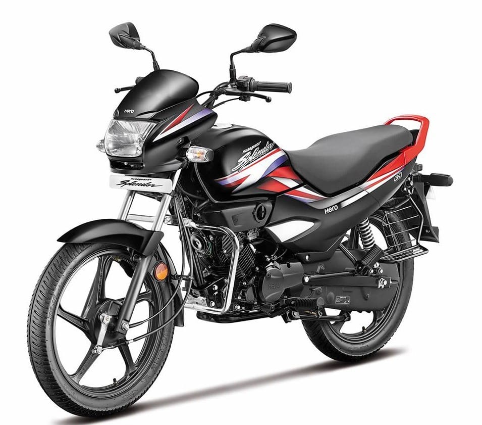 Hero Super Splendor New Drum Glaze Black on EMI Bajaj Mall