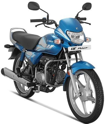 hero hf deluxe kick start drum brake spoke wheel