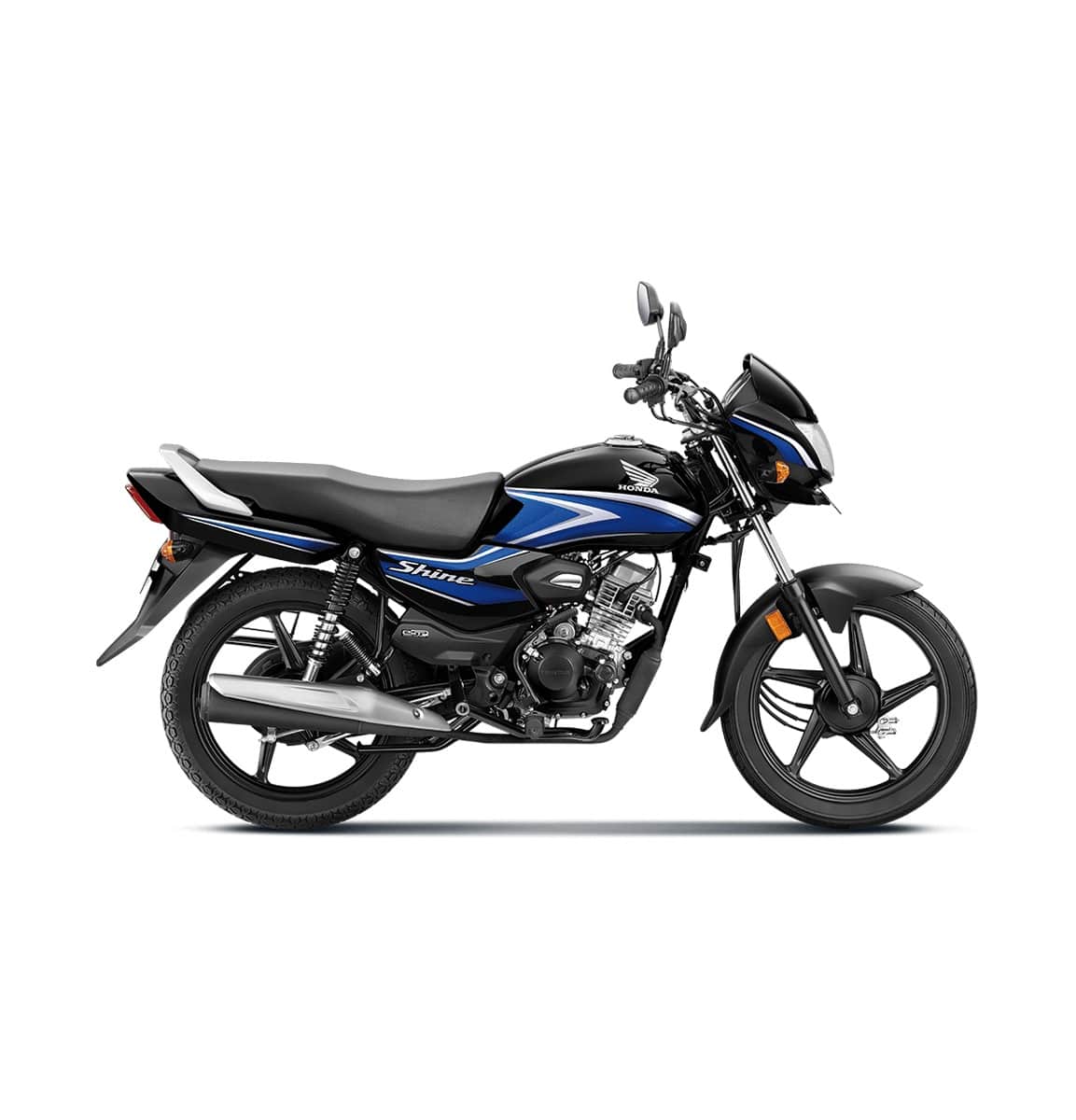 Blue online shine bike